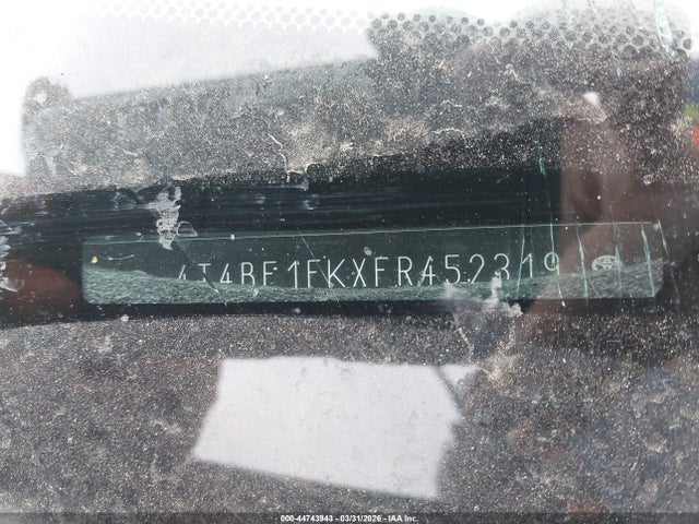 4T4BF1FKXFR452319 Toyota CAMRY XLE