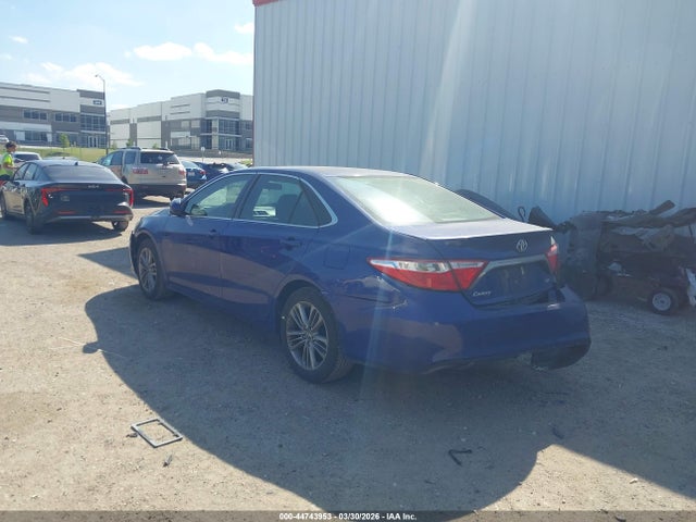 Продажа на аукционе авто 2016 Toyota Camry Se, vin: 4T1BF1FK9GU580224, номер лота: 44743953