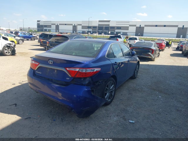 Продажа на аукционе авто 2016 Toyota Camry Se, vin: 4T1BF1FK9GU580224, номер лота: 44743953