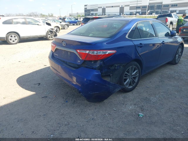 Продажа на аукционе авто 2016 Toyota Camry Se, vin: 4T1BF1FK9GU580224, номер лота: 44743953