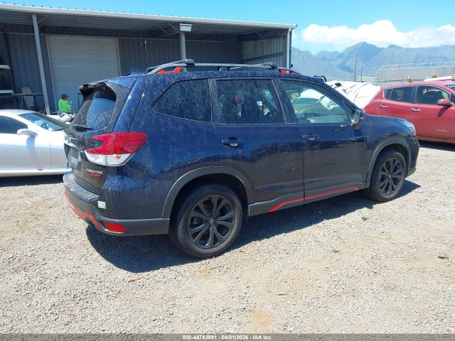 44743991 :رقم المزاد ، JF2SKARC1MH551603 vin ، 2021 Subaru Forester Sport مزاد بيع