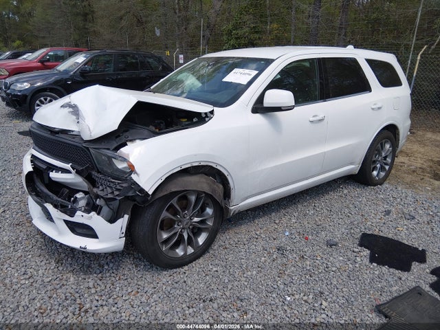 2019 Dodge Durango Gt Plus Rwd მანქანა იყიდება აუქციონზე, vin: 1C4RDHDG1KC779007, აუქციონის ნომერი: 44744096