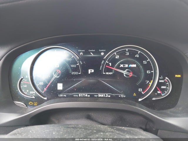 44744115 :رقم المزاد ، 5YMTS0C04LLA57768 vin ، 2020 Bmw X3 M Competition مزاد بيع