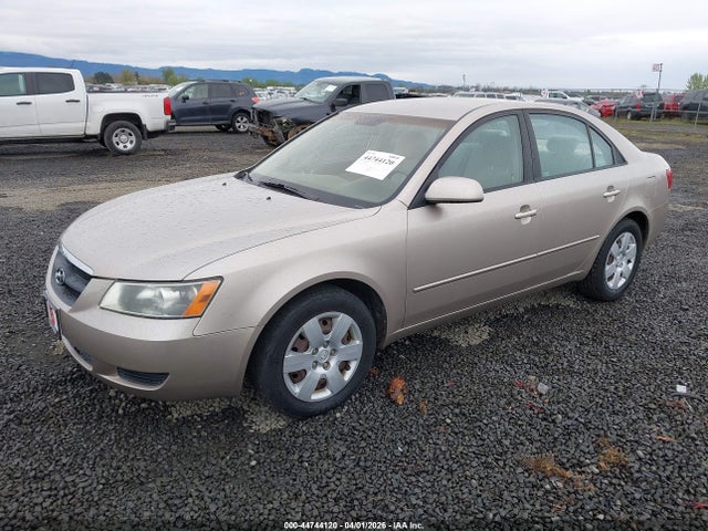 2007 Hyundai Sonata Gls მანქანა იყიდება აუქციონზე, vin: 5NPET46C97H176838, აუქციონის ნომერი: 44744120