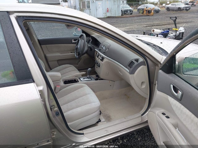 2007 Hyundai Sonata Gls მანქანა იყიდება აუქციონზე, vin: 5NPET46C97H176838, აუქციონის ნომერი: 44744120
