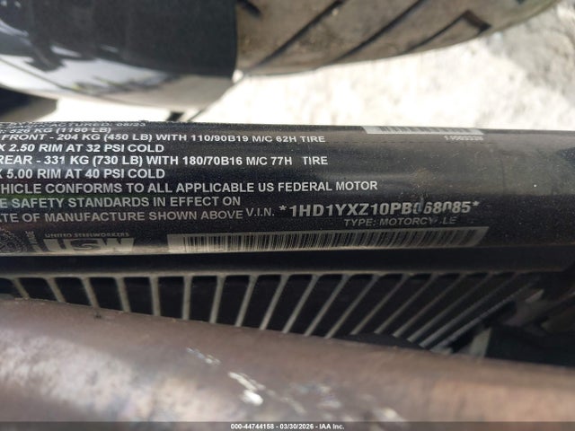 1HD1YXZ10PB068085 Harley-Davidson Fxlrst