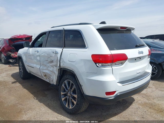 44744182 :رقم المزاد ، 1C4RJFBG1JC337326 vin ، 2018 Jeep Grand Cherokee Limited 4x4 مزاد بيع
