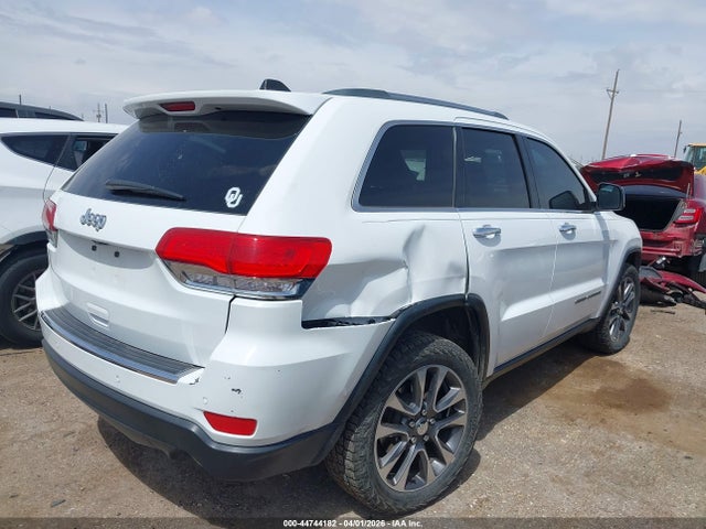 44744182 :رقم المزاد ، 1C4RJFBG1JC337326 vin ، 2018 Jeep Grand Cherokee Limited 4x4 مزاد بيع