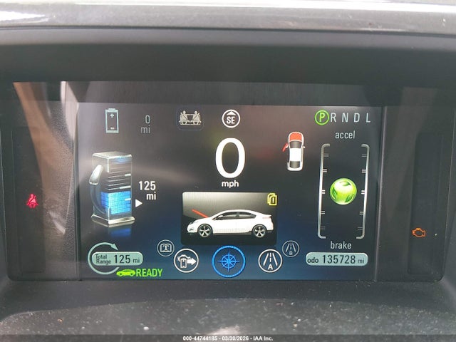 2014 Chevrolet Volt მანქანა იყიდება აუქციონზე, vin: 1G1RE6E40EU138721, აუქციონის ნომერი: 44744185