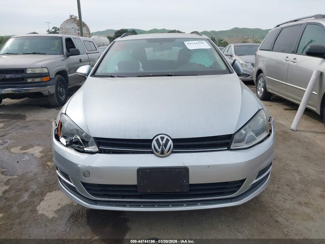 44744196 :رقم المزاد ، 3VWCA7AU3FM511953 vin ، 2015 Volkswagen Golf Sportwagen Tdi S 4-door مزاد بيع