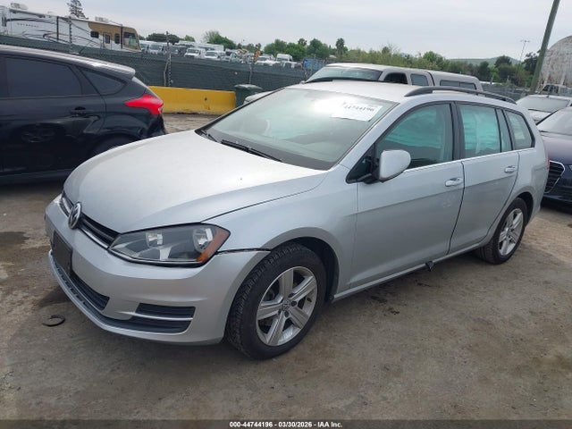 44744196 :رقم المزاد ، 3VWCA7AU3FM511953 vin ، 2015 Volkswagen Golf Sportwagen Tdi S 4-door مزاد بيع