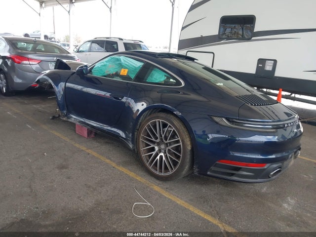 44744212 :رقم المزاد ، WP0AA2A98MS206445 vin ، 2021 Porsche 911 Carrera/carrera 4 مزاد بيع