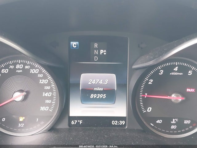 44744235 :رقم المزاد ، 55SWF4JB4GU143639 vin ، 2016 Mercedes-benz C 300 مزاد بيع