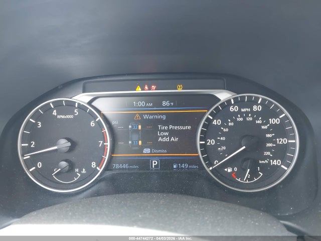 2022 Nissan Altima Sr Intelligent Awd მანქანა იყიდება აუქციონზე, vin: 1N4BL4CW5NN300897, აუქციონის ნომერი: 44744272