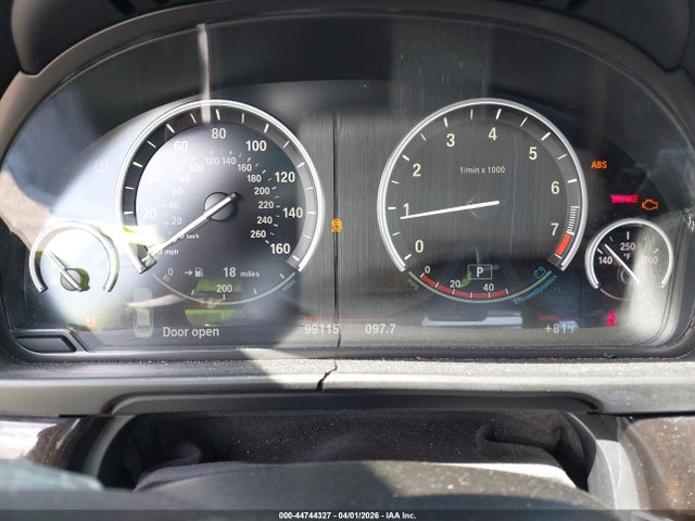 2012 Bmw 550i მანქანა იყიდება აუქციონზე, vin: WBAFR9C58CDV59317, აუქციონის ნომერი: 44744327