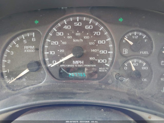 44744376 :رقم المزاد ، 1GNEK13T8YJ194060 vin ، 2000 Chevrolet Tahoe All New Ls مزاد بيع