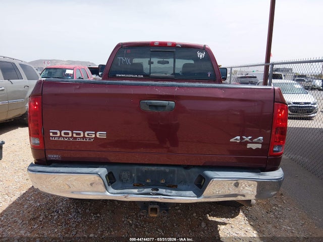 Продажа на аукционе авто 2003 Dodge Ram 2500 Slt/laramie/st, vin: 3D7KU28D53G712414, номер лота: 44744377