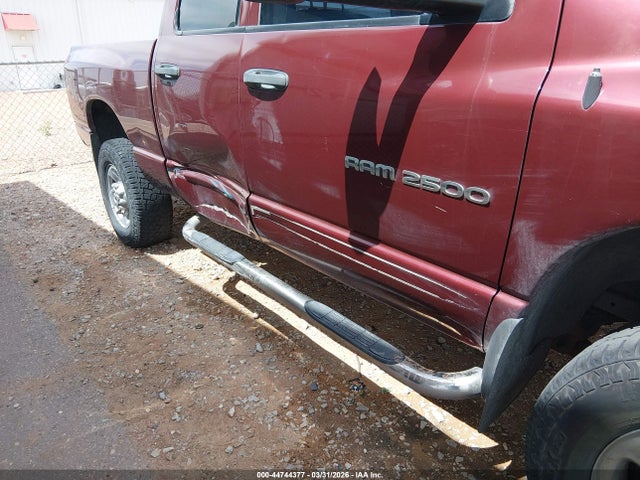 Продажа на аукционе авто 2003 Dodge Ram 2500 Slt/laramie/st, vin: 3D7KU28D53G712414, номер лота: 44744377