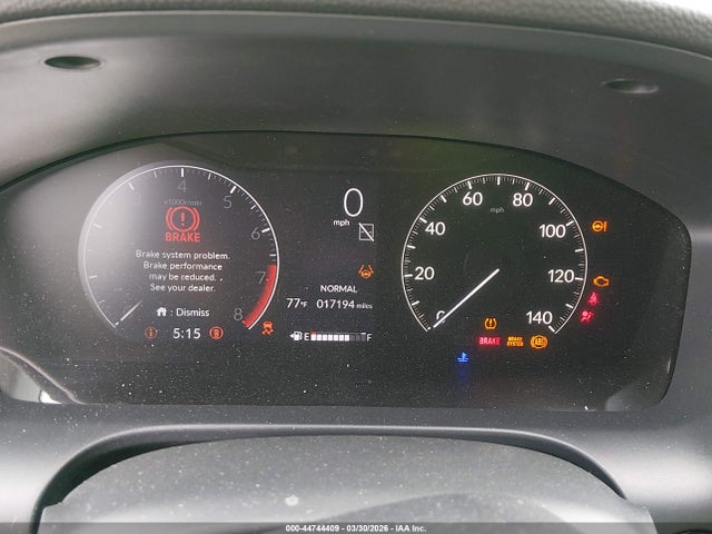 44744409 :رقم المزاد ، 3CZRZ1H54SM744875 vin ، 2025 Honda Hr-v 2wd Sport مزاد بيع