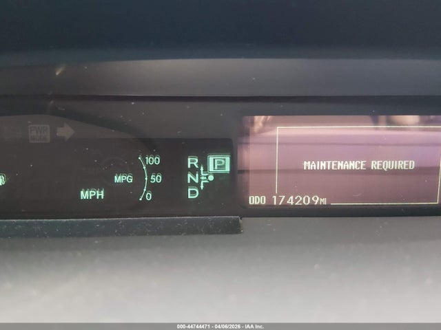 2012 Toyota Prius Two მანქანა იყიდება აუქციონზე, vin: JTDKN3DU1C1486146, აუქციონის ნომერი: 44744471