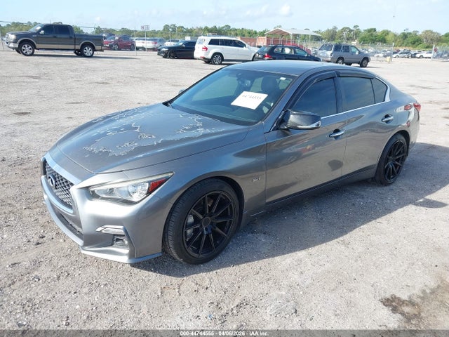 44744555 :رقم المزاد ، JN1EV7AR1JM434535 vin ، 2018 Infiniti Q50 3.0t Sport مزاد بيع