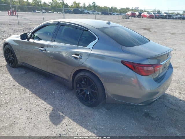 44744555 :رقم المزاد ، JN1EV7AR1JM434535 vin ، 2018 Infiniti Q50 3.0t Sport مزاد بيع
