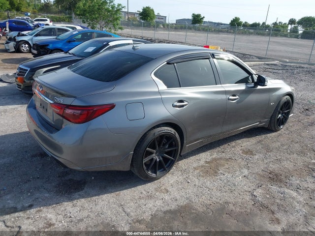 44744555 :رقم المزاد ، JN1EV7AR1JM434535 vin ، 2018 Infiniti Q50 3.0t Sport مزاد بيع
