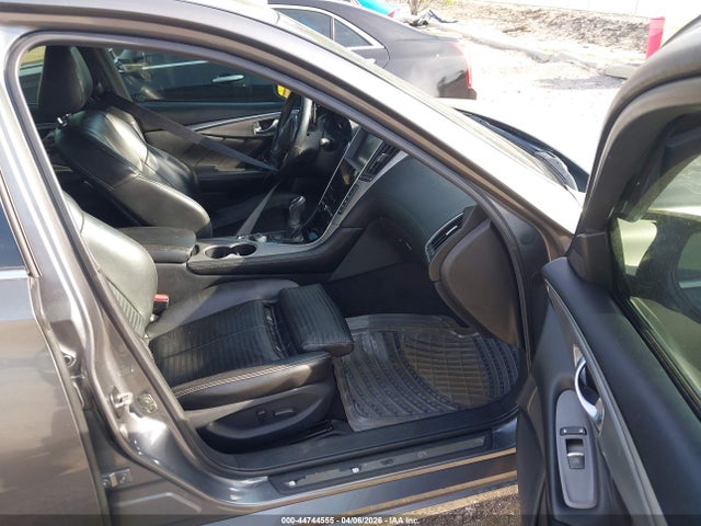 44744555 :رقم المزاد ، JN1EV7AR1JM434535 vin ، 2018 Infiniti Q50 3.0t Sport مزاد بيع