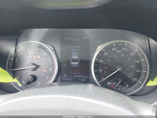 44744555 :رقم المزاد ، JN1EV7AR1JM434535 vin ، 2018 Infiniti Q50 3.0t Sport مزاد بيع