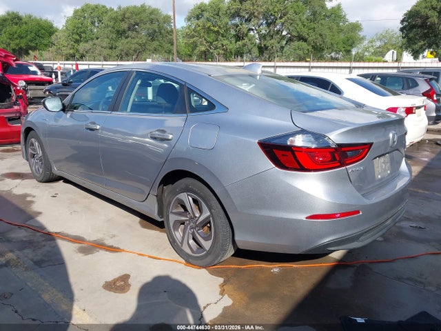 Aukcja sprzedaży 2019 Honda Insight Ex, vin: 19XZE4F5XKE025470, numer aukcji: 44744630