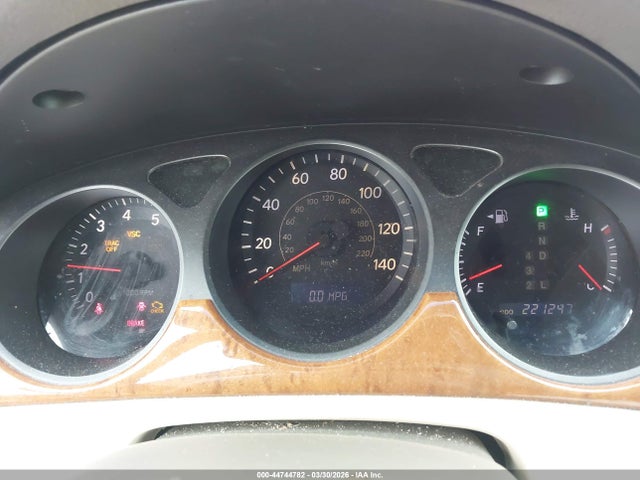 Aukcja sprzedaży 2005 Lexus Es 330, vin: JTHBA30G755080278, numer aukcji: 44744782