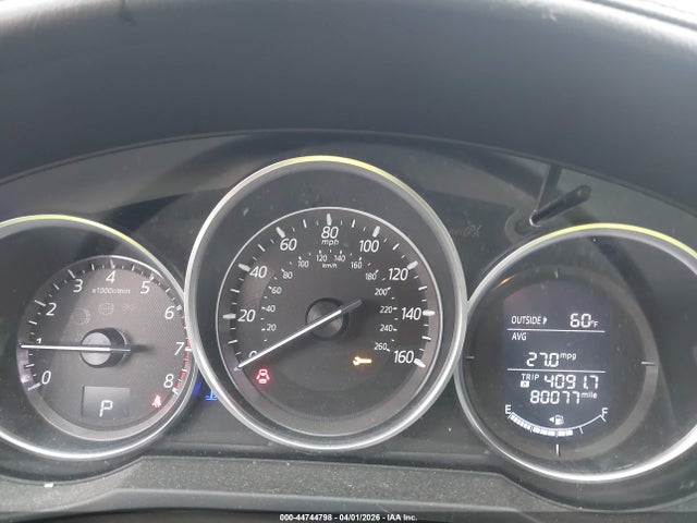 44744798 :رقم المزاد ، JM1GJ1V55G1449636 vin ، 2016 Mazda Mazda6 I Touring مزاد بيع