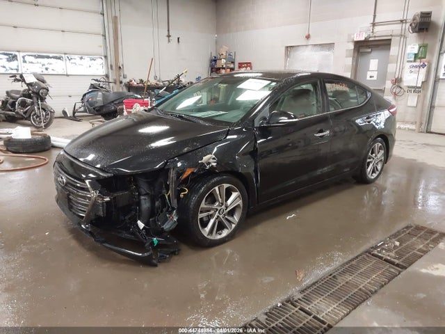 2017 Hyundai Elantra Limited მანქანა იყიდება აუქციონზე, vin: 5NPD84LF3HH011753, აუქციონის ნომერი: 44744984