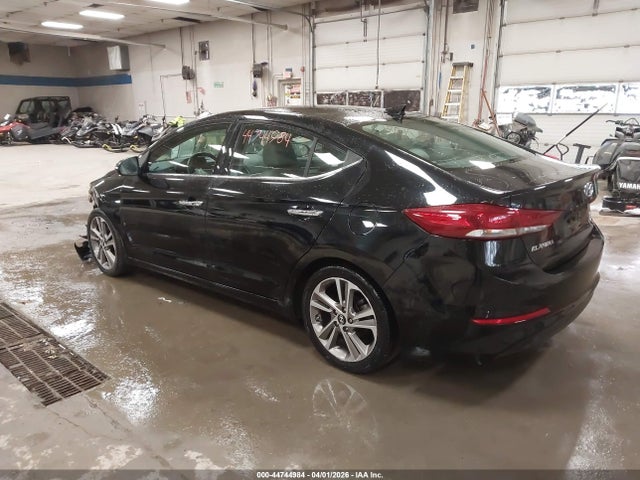 2017 Hyundai Elantra Limited მანქანა იყიდება აუქციონზე, vin: 5NPD84LF3HH011753, აუქციონის ნომერი: 44744984