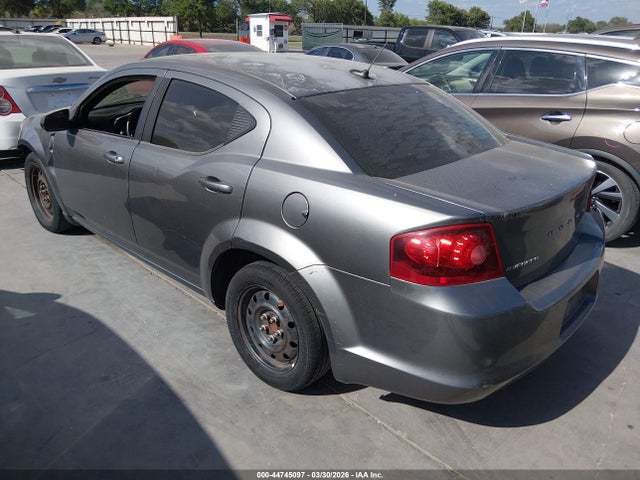 Продажа на аукционе авто 2013 Dodge Avenger Se, vin: 1C3CDZAB5DN731168, номер лота: 44745097