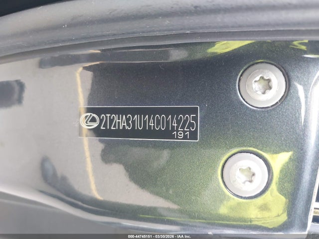 2004 Lexus Rx 330 მანქანა იყიდება აუქციონზე, vin: 2T2HA31U14C014225, აუქციონის ნომერი: 44745151