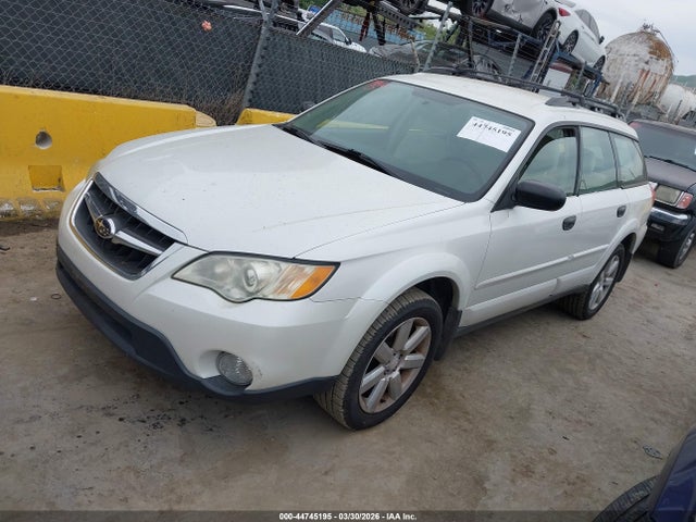 2009 Subaru Outback 2.5i მანქანა იყიდება აუქციონზე, vin: 4S4BP61C897347950, აუქციონის ნომერი: 44745195