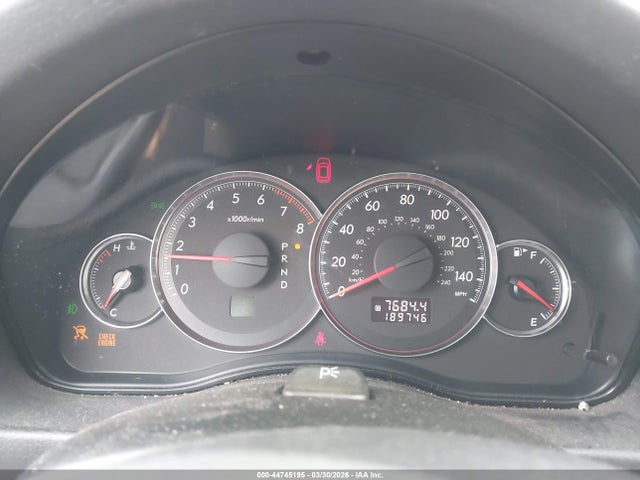 2009 Subaru Outback 2.5i მანქანა იყიდება აუქციონზე, vin: 4S4BP61C897347950, აუქციონის ნომერი: 44745195