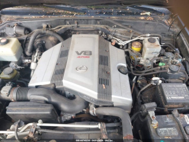 2002 Lexus Lx 470 მანქანა იყიდება აუქციონზე, vin: JTJHT00W123520110, აუქციონის ნომერი: 44745230