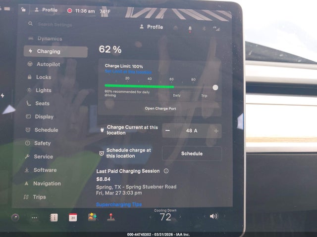 Продаж на аукціоні авто 2022 Tesla Model 3 Long Range Dual Motor All-wheel Drive, vin: 5YJ3E1EB3NF170814, номер лоту: 44745302
