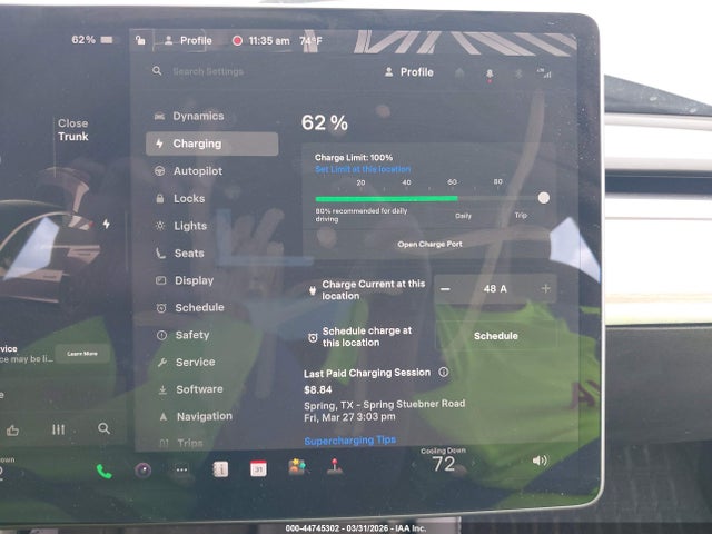 Продаж на аукціоні авто 2022 Tesla Model 3 Long Range Dual Motor All-wheel Drive, vin: 5YJ3E1EB3NF170814, номер лоту: 44745302