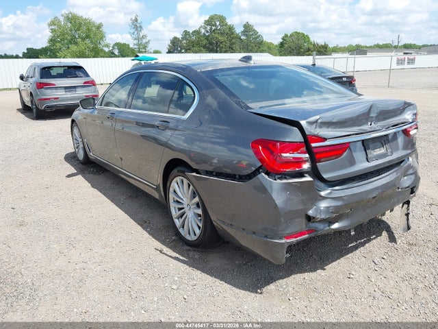 44745417 :رقم المزاد ، WBA7E2C5XGG503908 vin ، 2016 Bmw 740i مزاد بيع