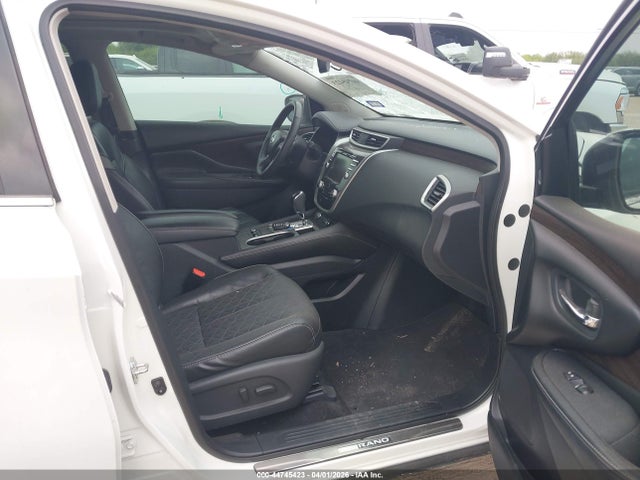 44745423 :رقم المزاد ، 5N1AZ2MJ0KN103686 vin ، 2019 Nissan Murano Platinum مزاد بيع