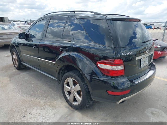 Продаж на аукціоні авто 2009 Mercedes-benz Ml 350 4matic, vin: 4JGBB86E79A522650, номер лоту: 44745495