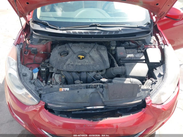 44745529 :رقم المزاد ، KMHDH4AE4CU371344 vin ، 2012 Hyundai Elantra Gls (ulsan Plant) مزاد بيع