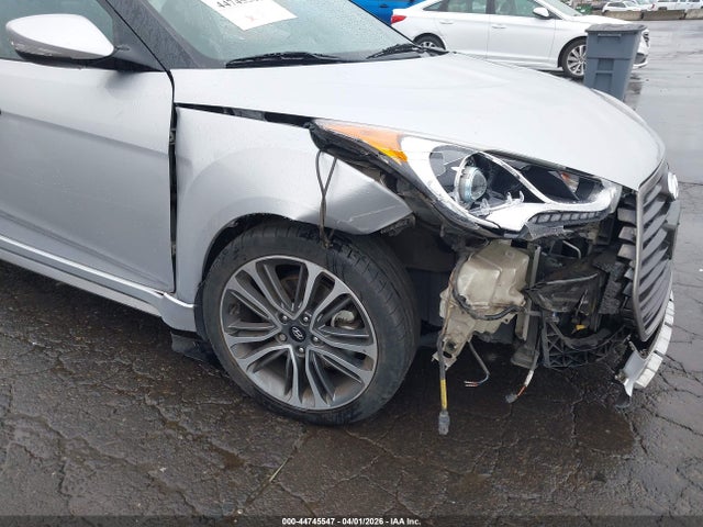 44745547 :رقم المزاد ، KMHTC6AE7GU291869 vin ، 2016 Hyundai Veloster Turbo مزاد بيع
