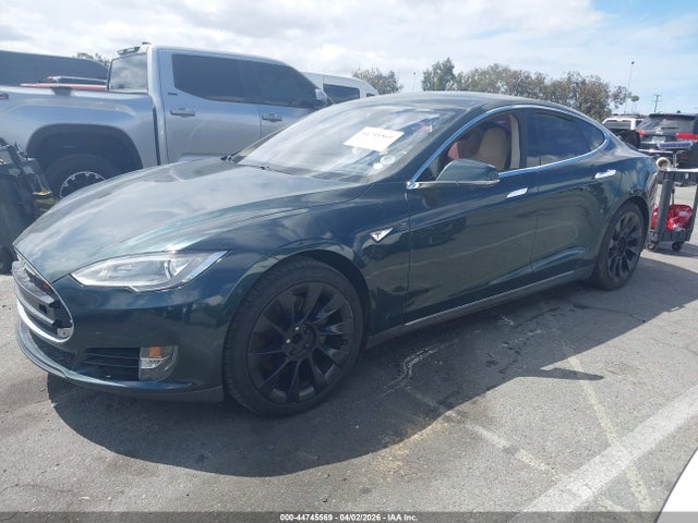 2014 TESLA MODEL S 5YJSA1S12EFP48727 Photo 1