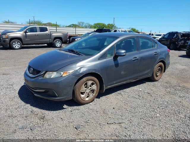 44745582 :رقم المزاد ، 2HGFB2F54DH535287 vin ، 2013 Honda Civic Lx مزاد بيع