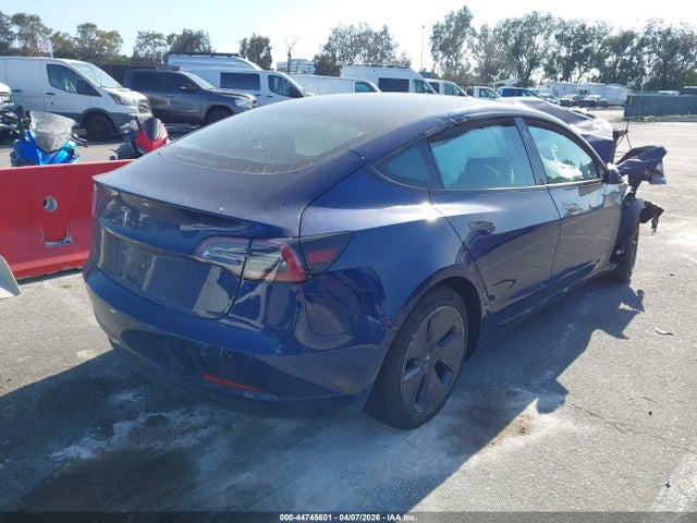 Tesla Model 3 Rear-wheel Drive 2022 5YJ3E1EA2NF356755 Image 4