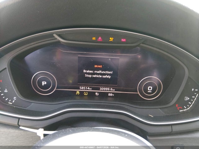 44745687 :رقم المزاد ، WAUENCF52KA025844 vin ، 2019 Audi A5 45 Premium مزاد بيع